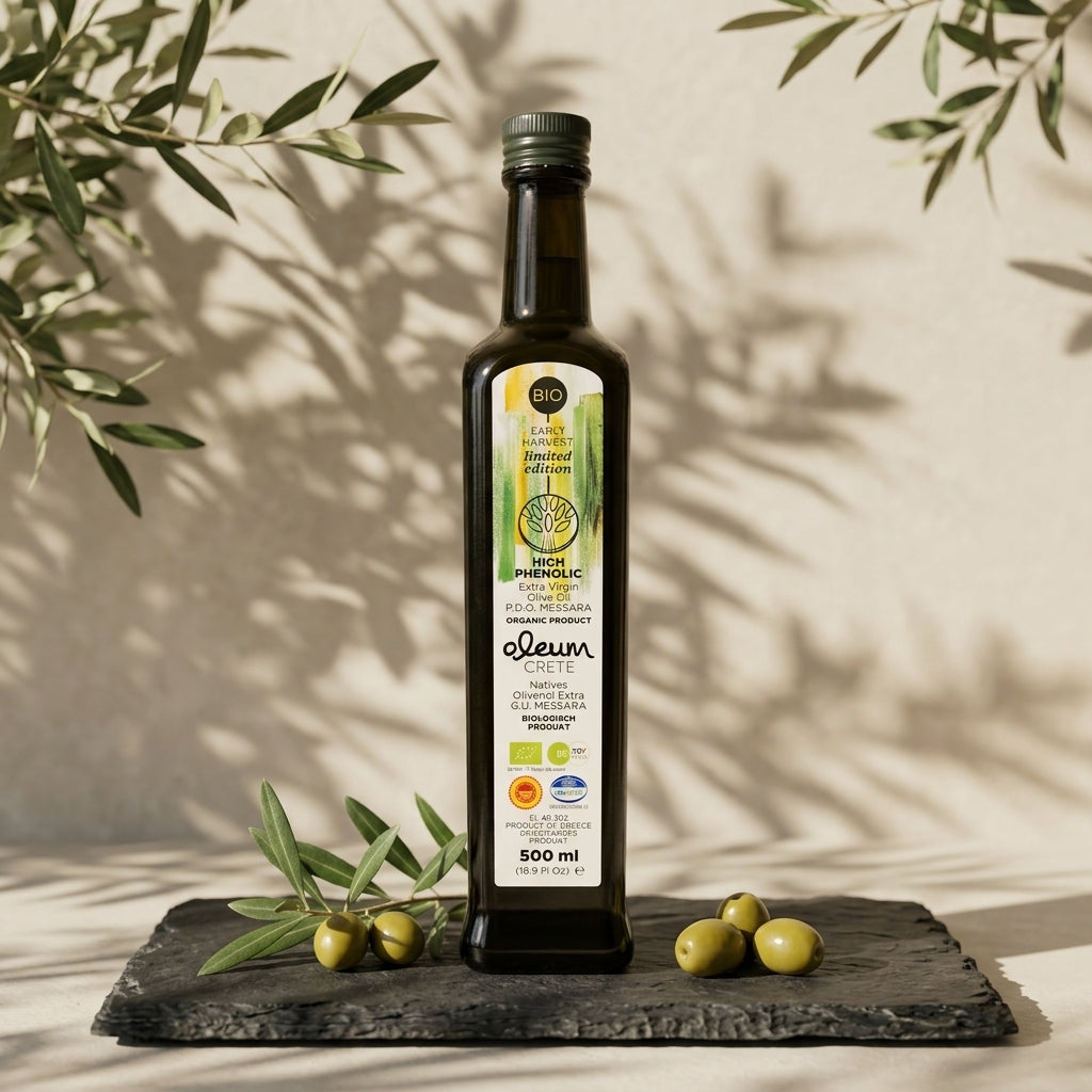 Oleum Crete Organic Early Harvest Olive Oil 500ml